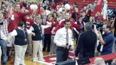Miles and the Crowd closing the Devaney
